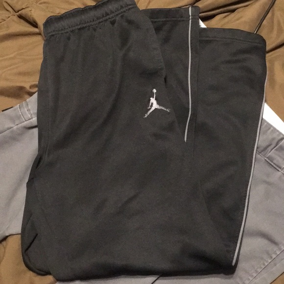 Jordan Bottoms | Black Air Jordan Sweatpants | Poshmark